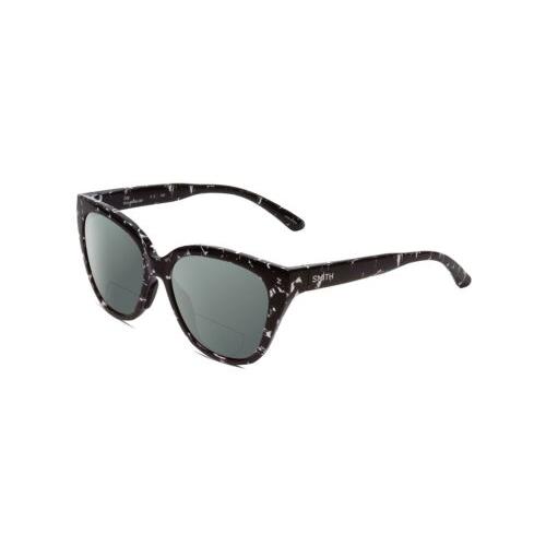 Smith Optic Era Women Polarized Bifocal Sunglasses Black Tortoise 55mm 41 Option Grey