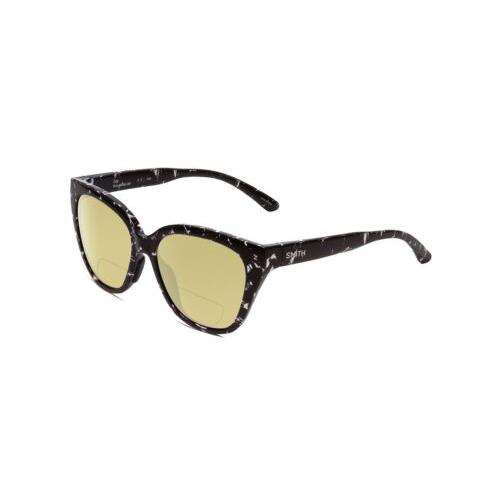 Smith Optic Era Women Polarized Bifocal Sunglasses Black Tortoise 55mm 41 Option Yellow