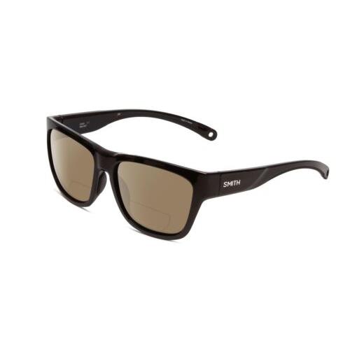 Smith Optic Joya Women Square Polarized Bi-focal Sunglasses Black 56mm 41 Option Brown