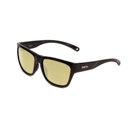 Smith Optic Joya Women Square Polarized Bi-focal Sunglasses Black 56mm 41 Option Yellow