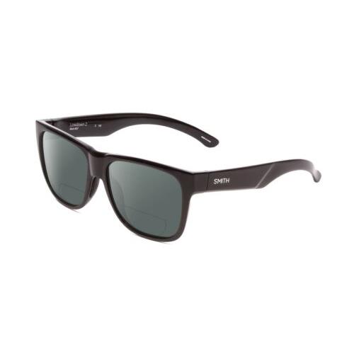 Smith Optics Lowdown 2 Unisex Designer Polarized Bi-focal Sunglasses Black 55mm Grey