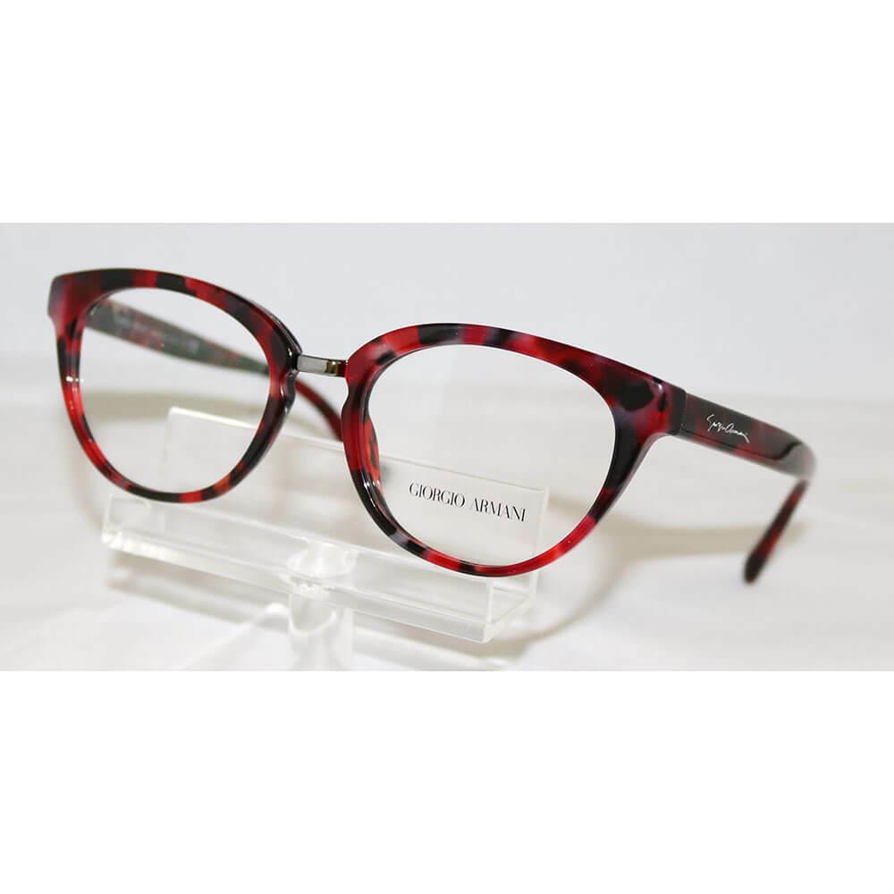 Giorgio Armani AR 7150 5654 Red Havana - Eyeglasses 51-18-140