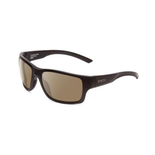 Smith Optic Outback Elite Unisex Polarized Sunglasses Matte Black 59mm 4 Options Amber Brown Polar