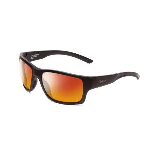 Smith Optic Outback Elite Unisex Polarized Sunglasses Matte Black 59mm 4 Options Red Mirror Polar