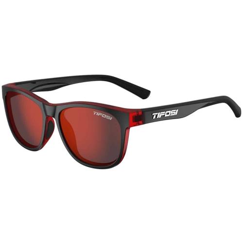 Tifosi Swank/swank SL Sunglasses Crimson/Onyx Smoke Red