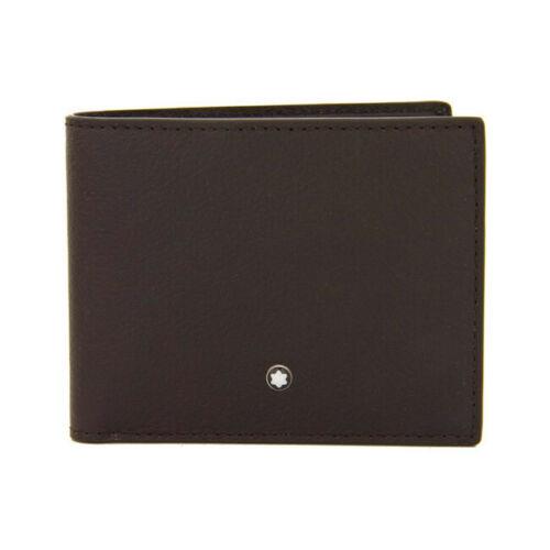 Montblanc Meisterstuck Wallet 6 CC Buffalo Leather Brown 111268