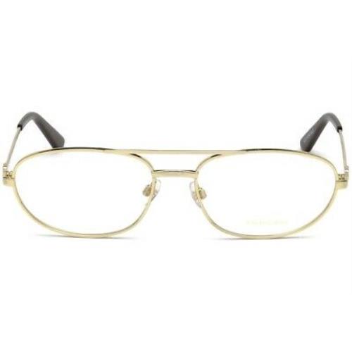 Balenciaga BA 5091 032 Gold Narrow Aviator Eyeglasses Frame 58-17-140 BAL5091
