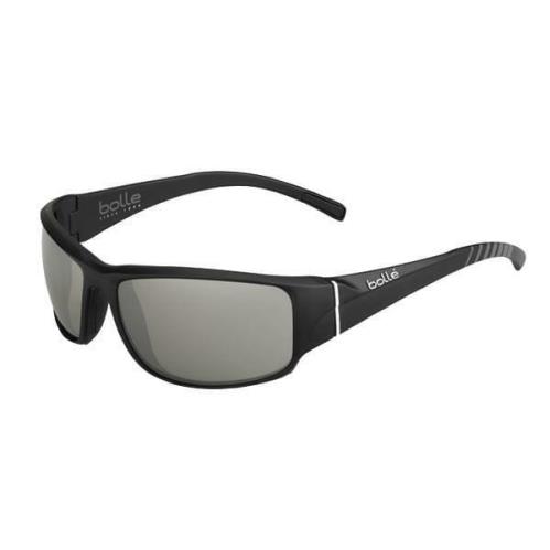 Bolle Keelback Sport Wrap Matte Black Greyscale Tns Gun Sunglasses 12345