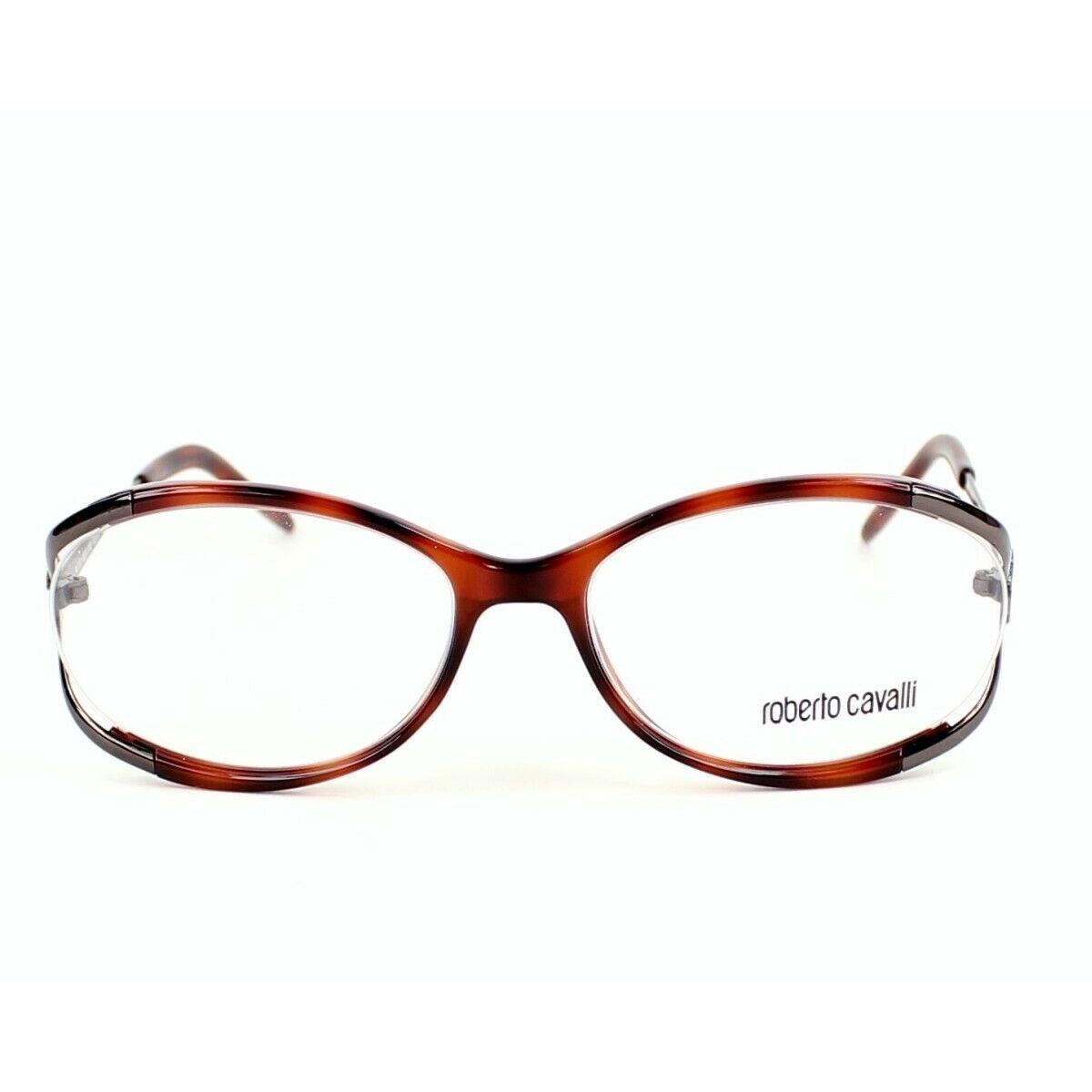 Roberto Cavalli Cavansite 498 Tortoise 052 Plastic Eyeglasses Frame 54-16-130 RX