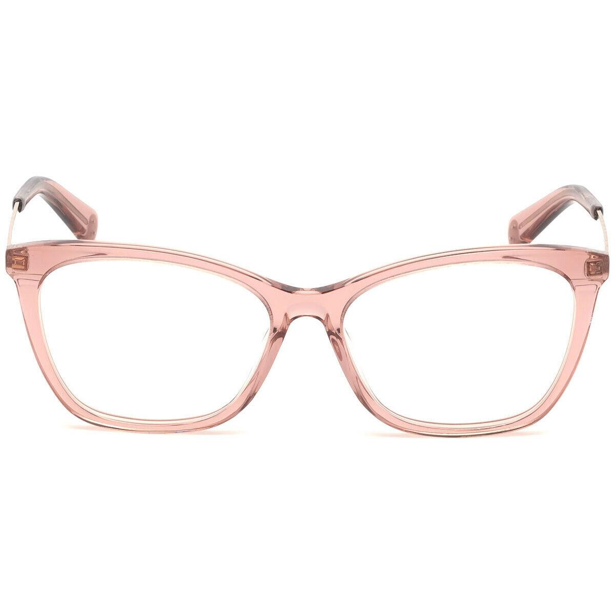 Roberto Cavalli RC 5095-F Transparen Pink 072 Plastic Eyeglasses Frame 54-15-140