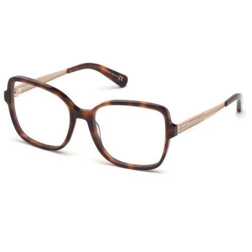 Roberto Cavalli RC 5087 Tortoise 052 Plastic Eyeglasses Frame 55-17-140 Italy RX