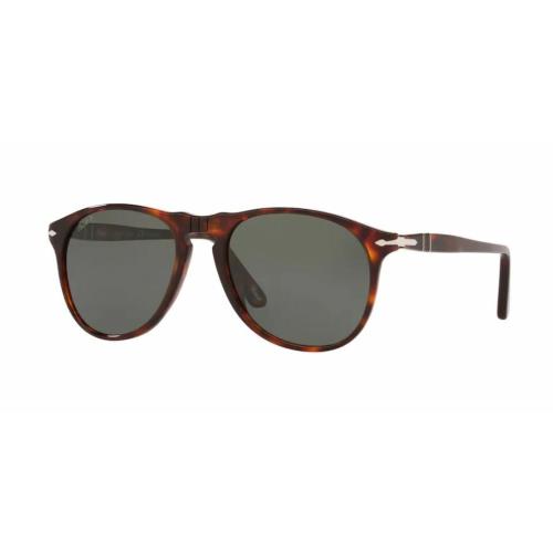 Persol 0PO 9649S 24/58 Havana/gray Polarized Sunglasses
