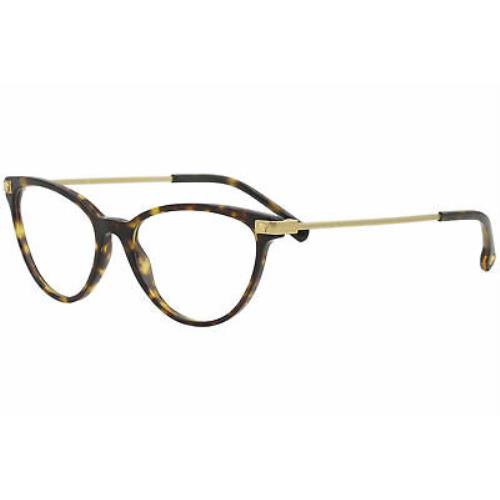 Versace Women`s Eyeglasses VE3261 VE/3261 108 Dk Havana/gold Optical Frame 54mm