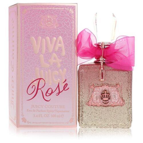 Viva La Juicy Rose Eau De Parfum Spray By Juicy Couture 3.4oz For Women