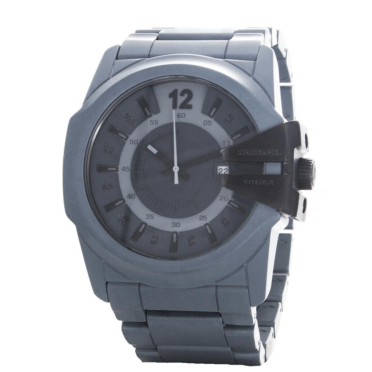 Diesel Timeframes Grey/blue Ceramic Men`s Watch DZ1517