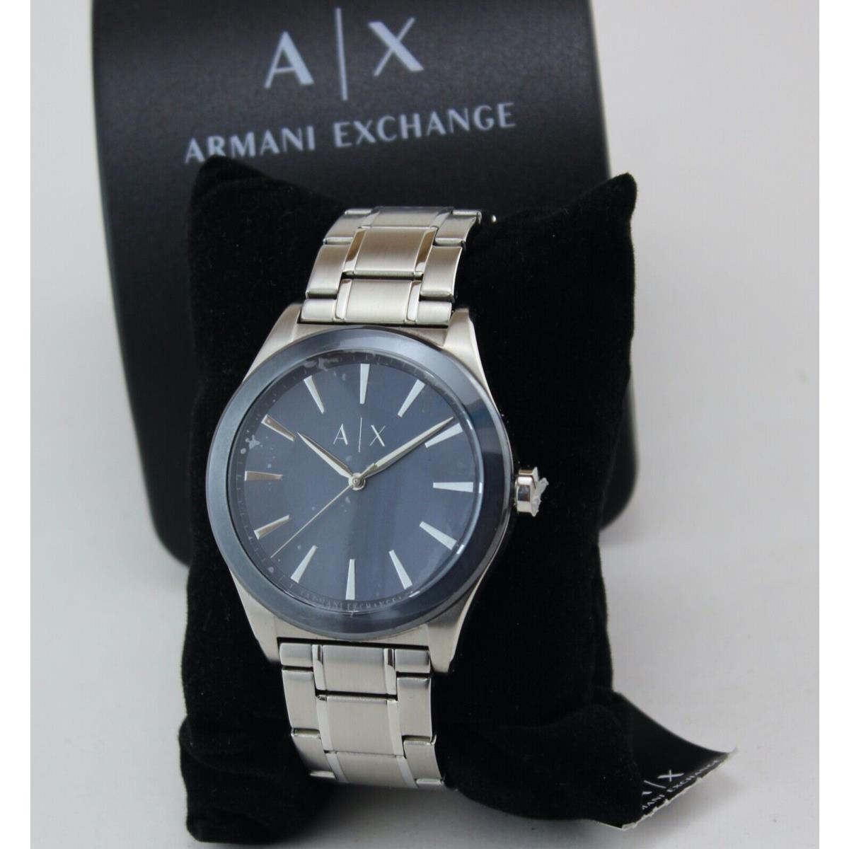 Armani Exchange Nico Silver Blue Men`s AX2331 Watch