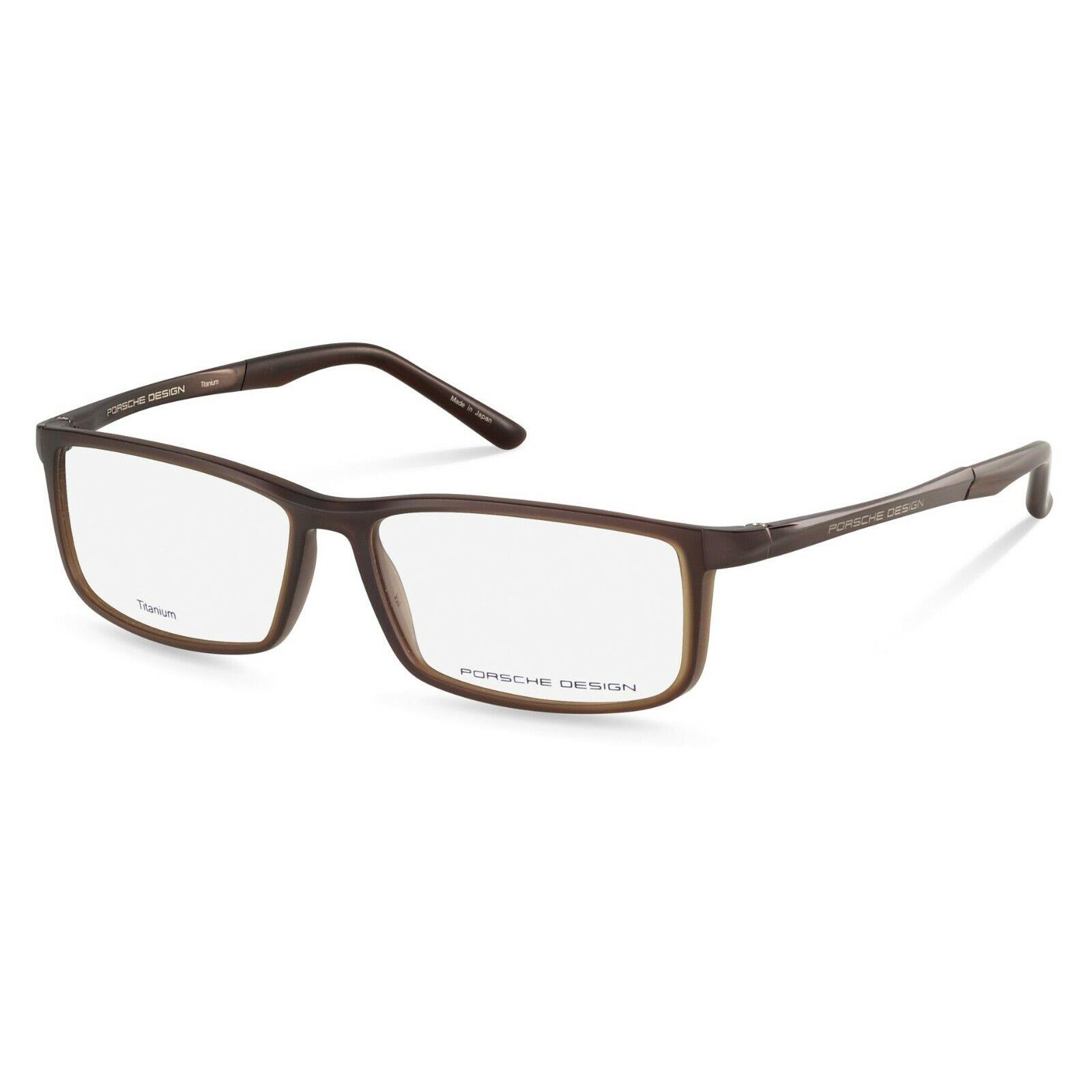 Porsche Design P 8228 B Brown Eyeglasses
