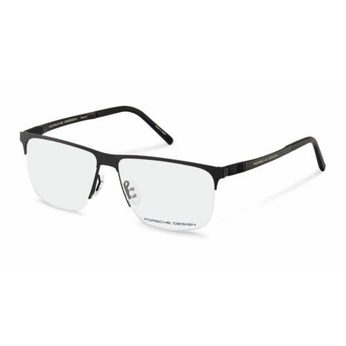Porsche Design P 8324 C Black Eyeglasses