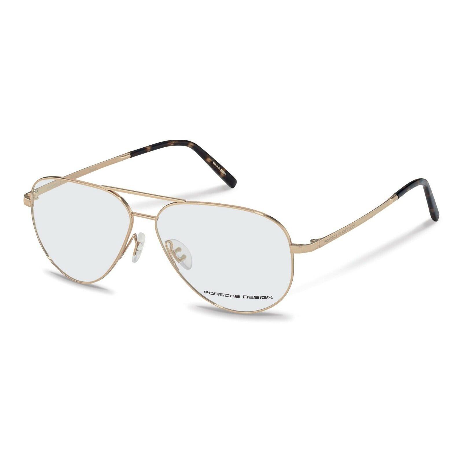 Porsche Design P 8355 B Gold Eyeglasses