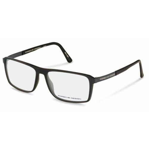 Porsche Design P 8259 A Black Eyeglasses