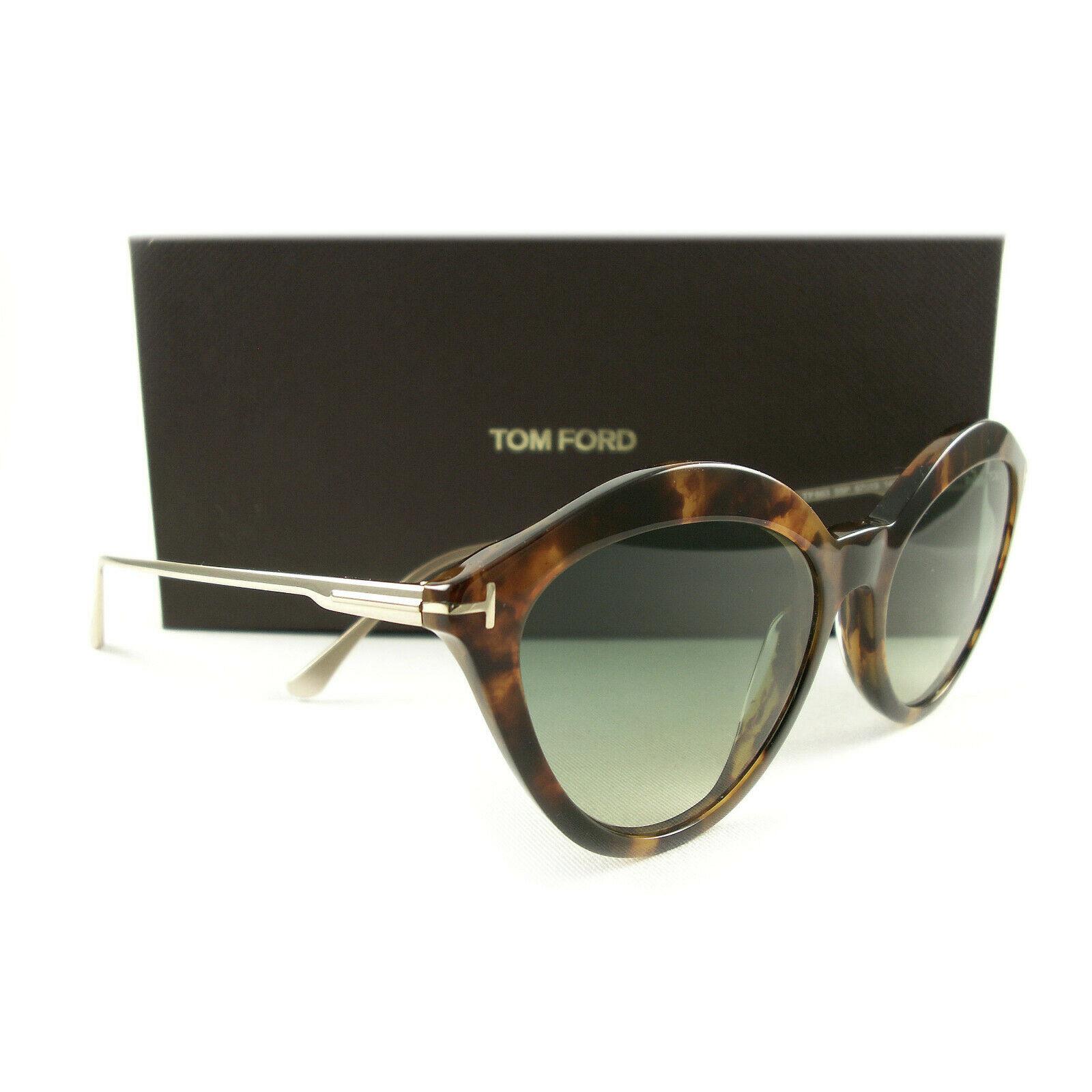 Tom Ford Sunglasses TF663/S Chloe 55P Havana Green FT0663/S