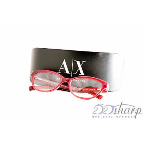 Armani Exchange Eyeglasses-ax 3013 8111 Berry Milky