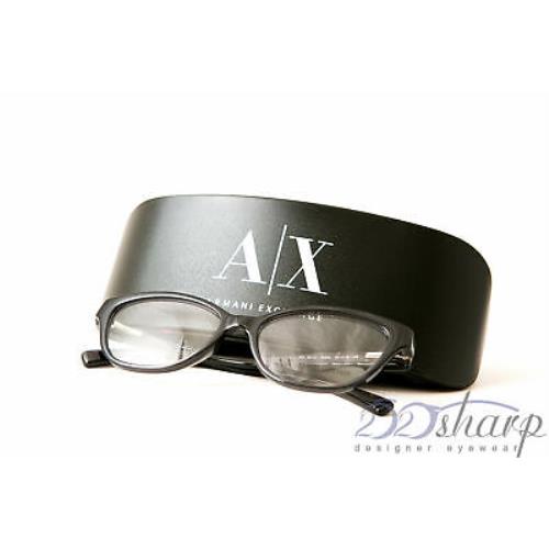 Armani Exchange Eyeglasses-ax 3013 8005 Black Transparant
