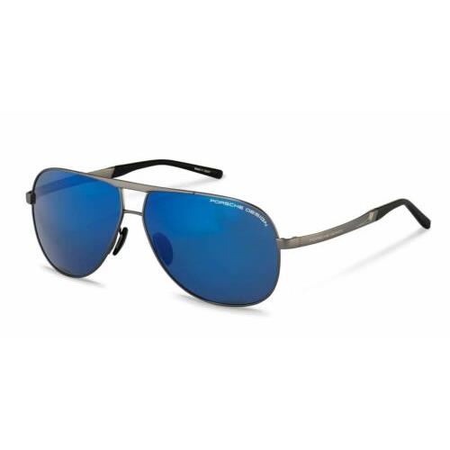 Porsche Design P 8657 B Grey Sunglasses