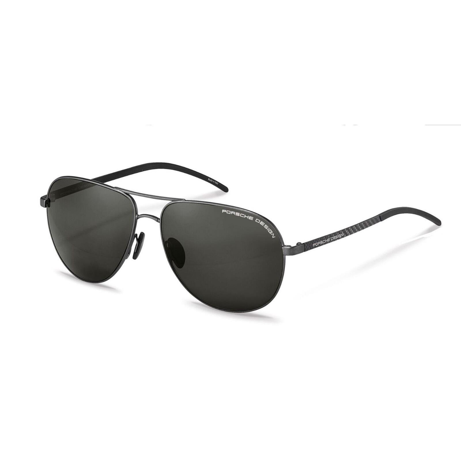 Porsche Design P 8651 D Gunmetal Polarized Sunglasses