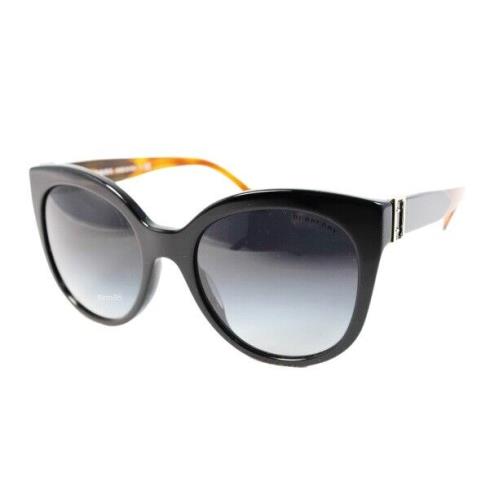 Burberry BE4243F-3637/8G Black / Gray Gradient Sunglasses