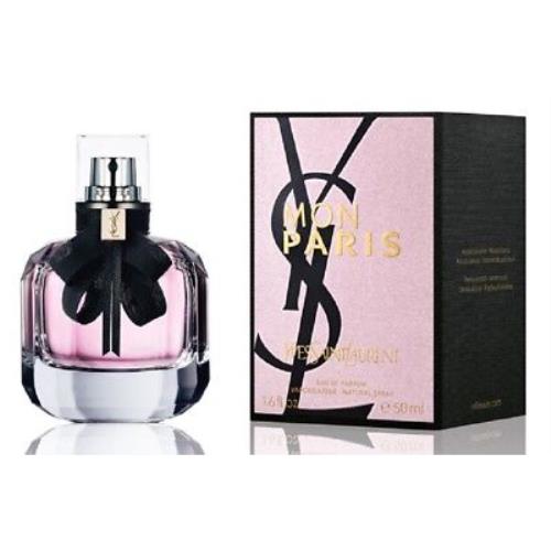 Ysl Mon Paris Yves Saint Laurent 1.6 oz / 50 ml Eau De Parfum Women Perfume