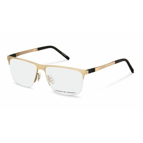 Porsche Design P 8324 B Gold Eyeglasses