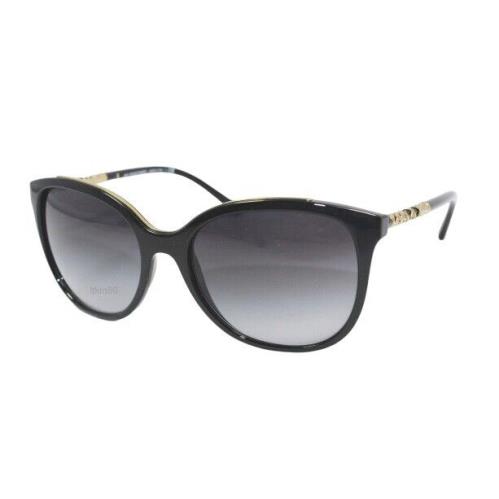 Burberry BE4237-3001/8G Black Gold / Grey Gradient Sunglasses