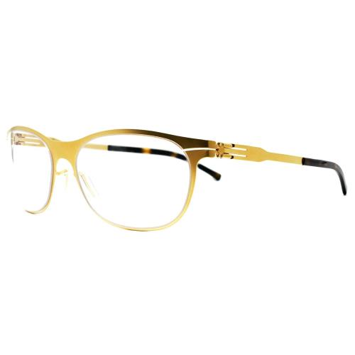 iC Berlin Eyeglasses Apricose Matte Gold 54-18