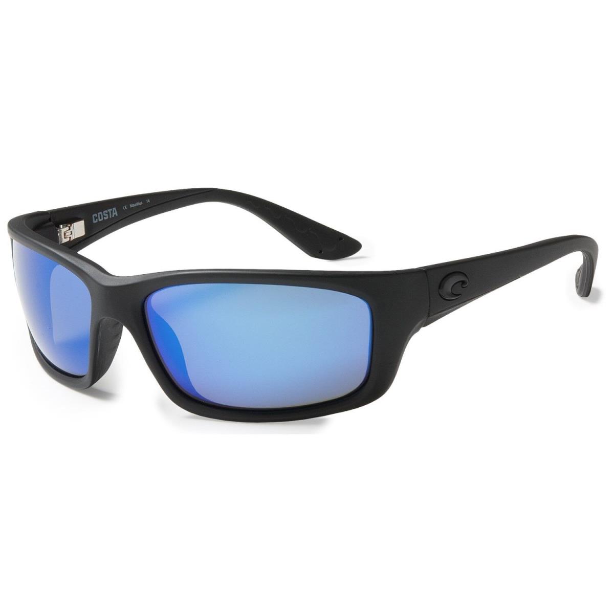 NW Costa Del Mar Jose Black Polarized Blue Mirrror 400G Sunglasses