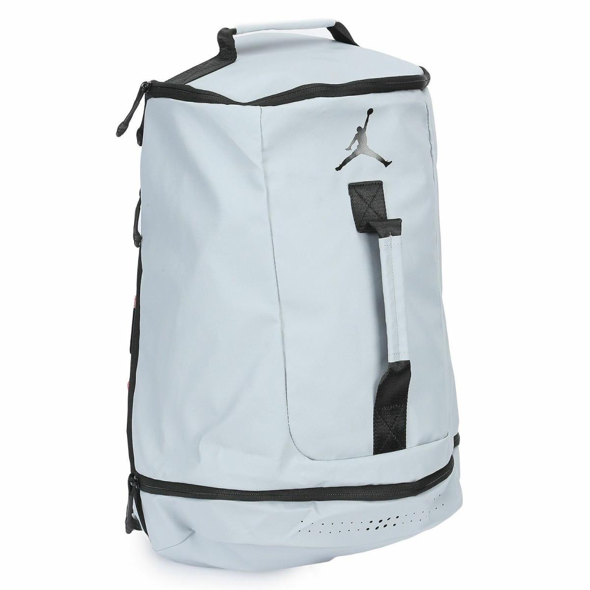 Nike Jordan High Rise Backpack 9A1941-G3A Unisex Grey/ Water Resistant