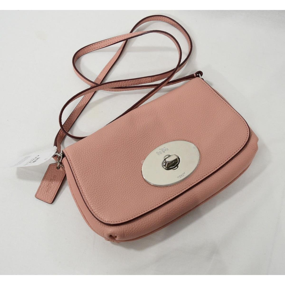 coach liv crossbody in pebbled leather