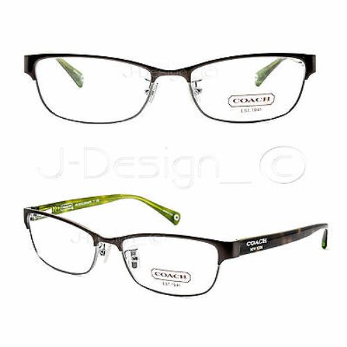 Coach HC5033 Alyson 9128 Satin Brown/dark Silver 53/16/135 Eyeglasses