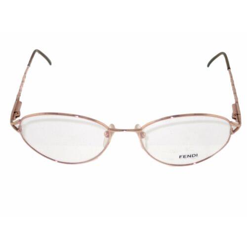 Fendi Eyeglasses Optical Frames F526 Salmon 135 Made In Italy
