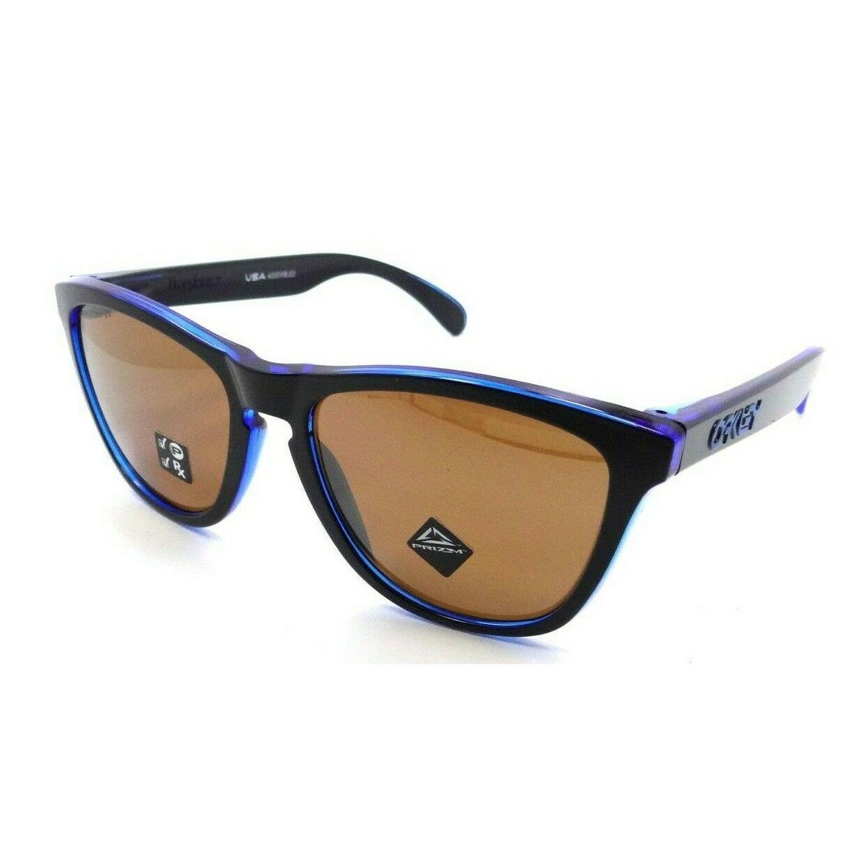 Oakley Sunglasses Oo9013 H955 55 17 139 Frogskins Eclipse Blue Tung Polarized 888392470423