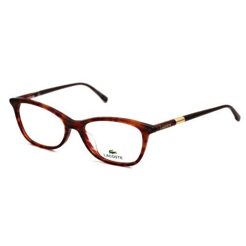 Lacoste Women L2791 615 Red Frames 52 16 140 Eyeglasses Cat Eye