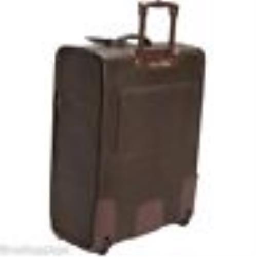 Bric`s Bric`s Safari 27 Trolley with Suiter Cognac Brown Suitcase w/ Leather Trim