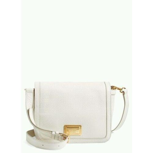 Marc by Marc Jacobs `take Your Marc` Leather Crossbody Bag Tumbleweed Col