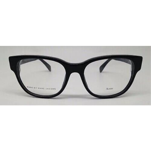Marc By Marc Jacobs Mmj 652 Black Lnw Plastic Eyeglasses Frame 52-17-135