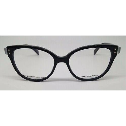 Marc By Marc Jacobs Mmj 632 Black A9I Round Plastic Eyeglasses Frame 51-16-140