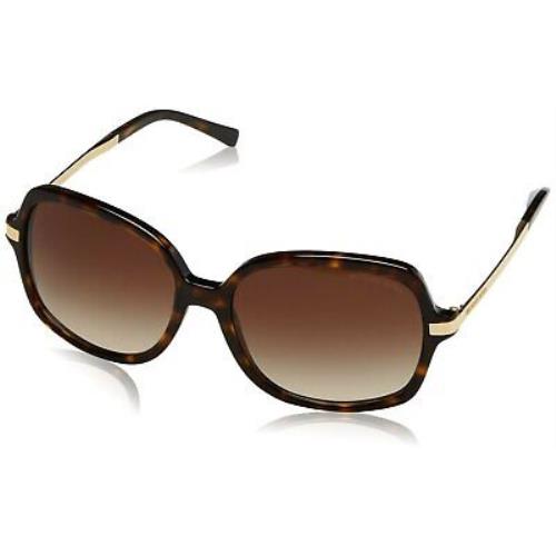 Michael Kors MK2024 310613 Dark Tortoise Adrianna II Butterfly Sunglasses Lens