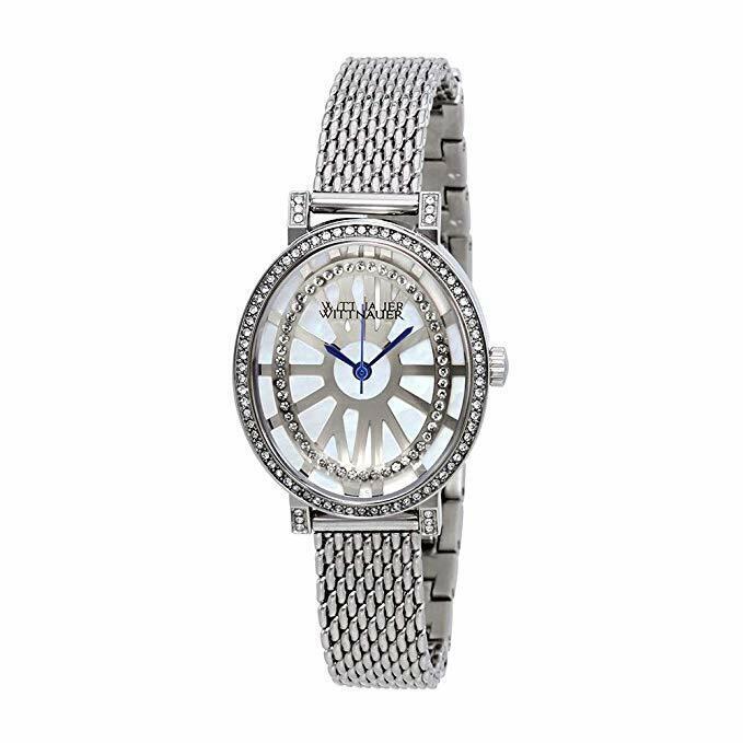 Wittnauer WN4038 Crystal Pave Setting Stainless Steel Ladies Watch