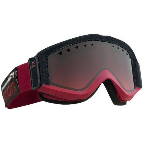 Anon Figment Snowboard Snow Goggles Torn Red Gradient Lens Premium Mirr