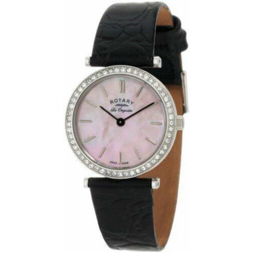Rotary LS90003/07 Womens Les Originales Watch Classic Strap Swiss Made SS WR