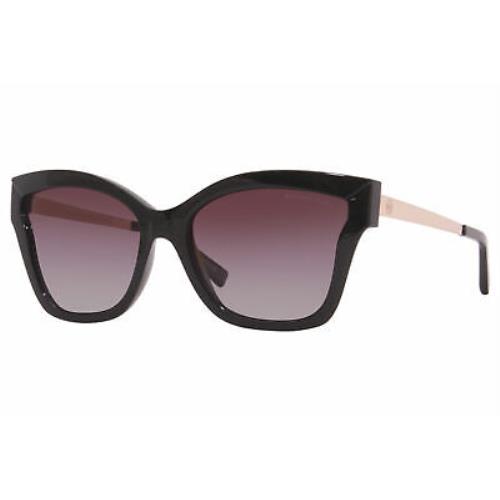 Michael Kors Barbados MK2072 333262 Sunglasses Black/purple Polarized Grad. 56mm